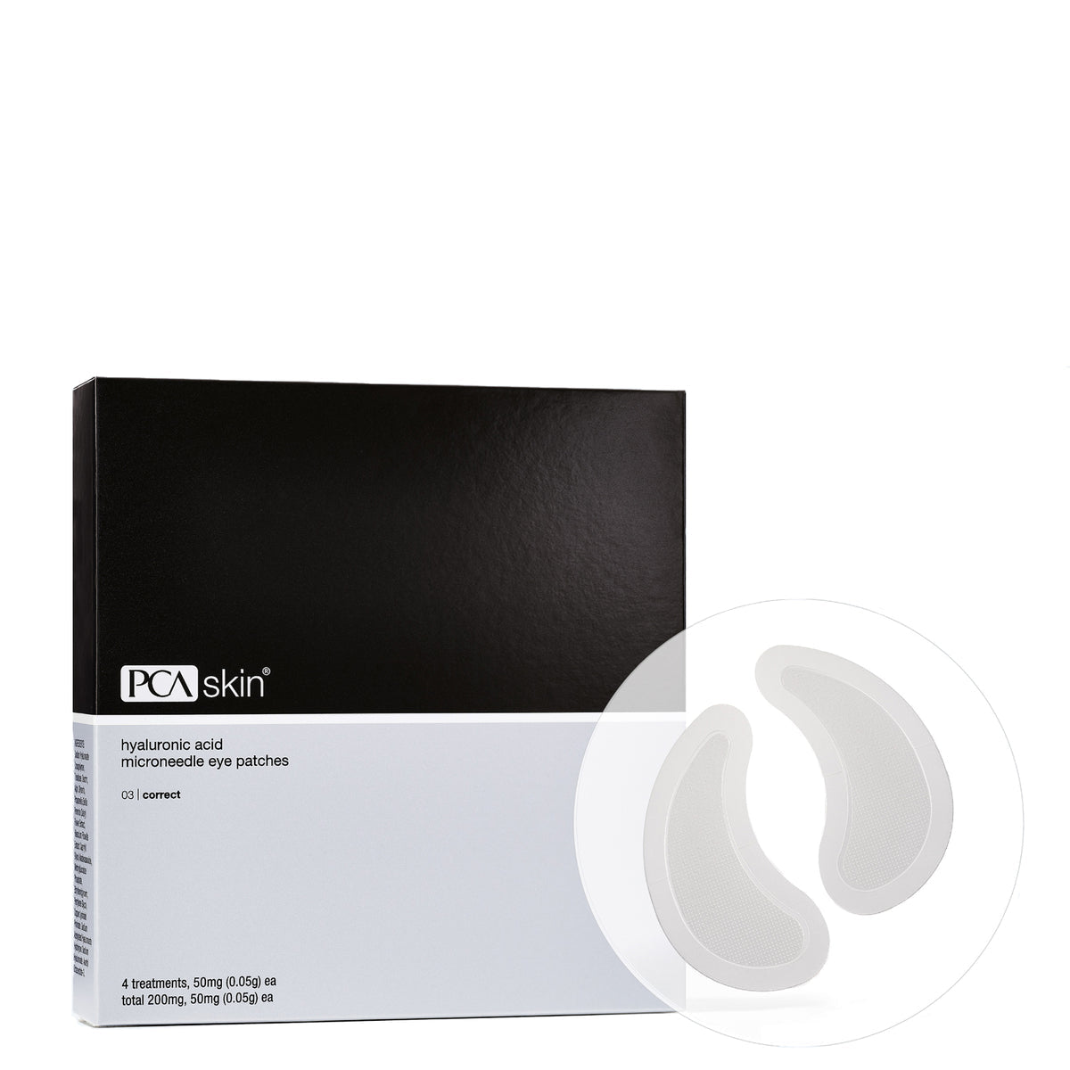 PCA SKIN Hyaluronic Acid Microneedle Eye Patches